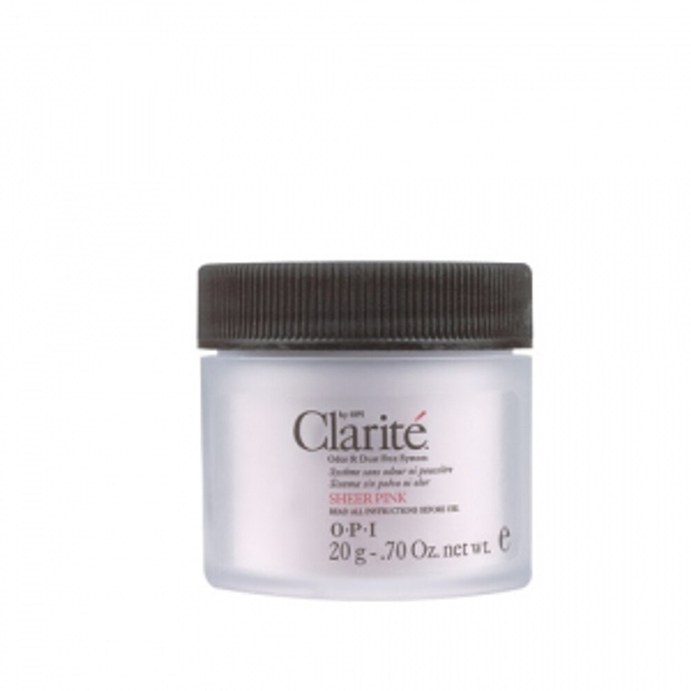 55-201811 OPI CLARITE POWDER SHEER PINK 0.7OZ